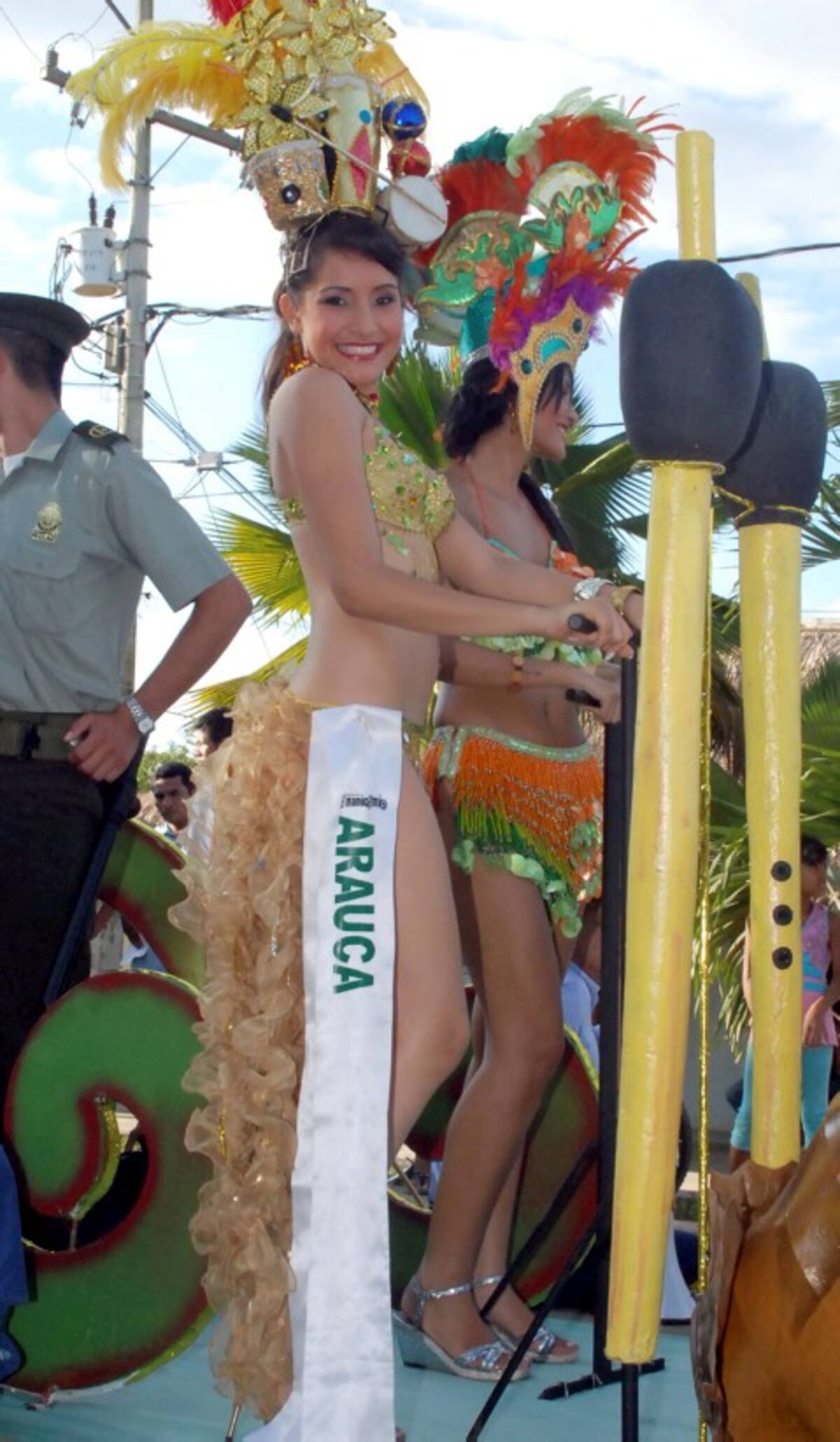 También se destacó la candidata de Arauca, Arauca, María Alejandra Gil Daza.