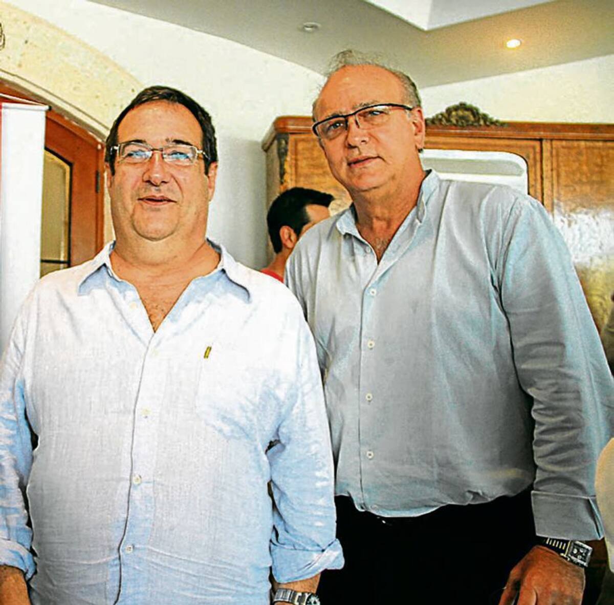 Adolfo Meisel y Benny Schuster.