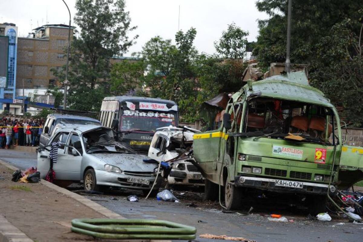 Varias personas resultaron lesionadas por la explosión. AP Stringer