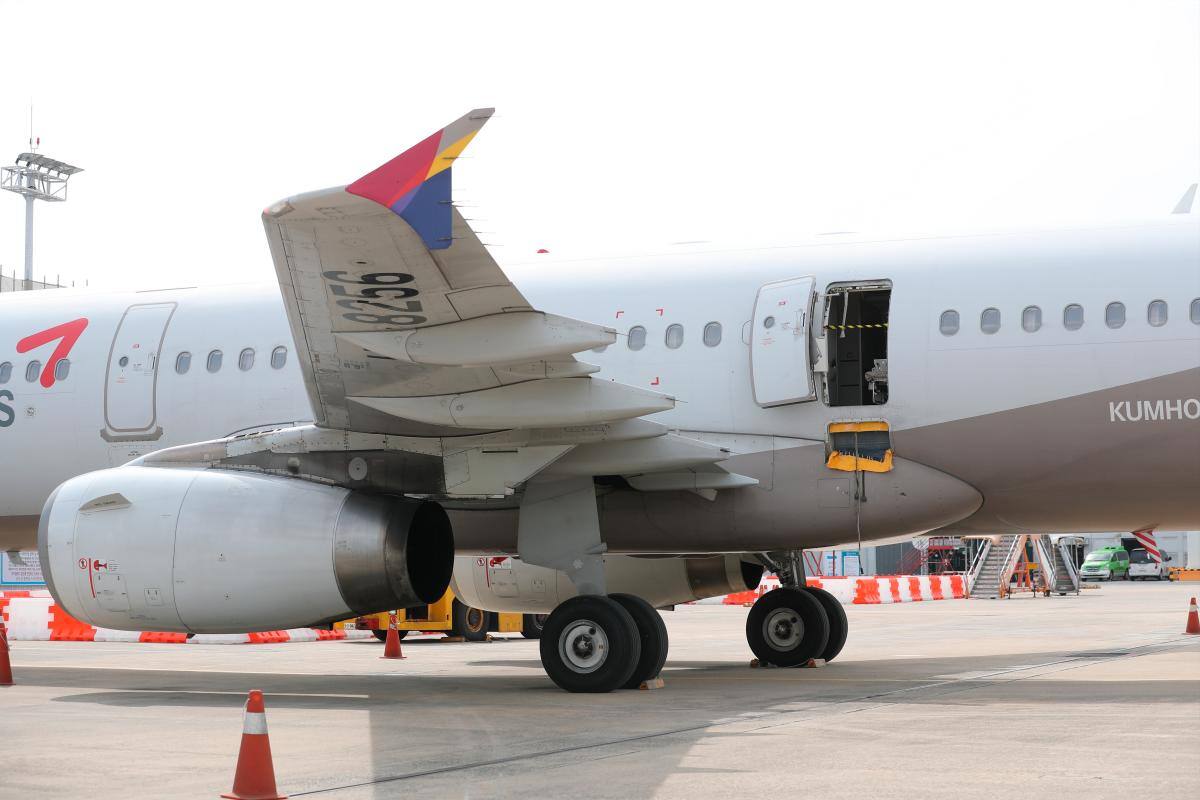 “Quería bajarme rápido”: hombre que abrió puerta de avión en pleno vuelo