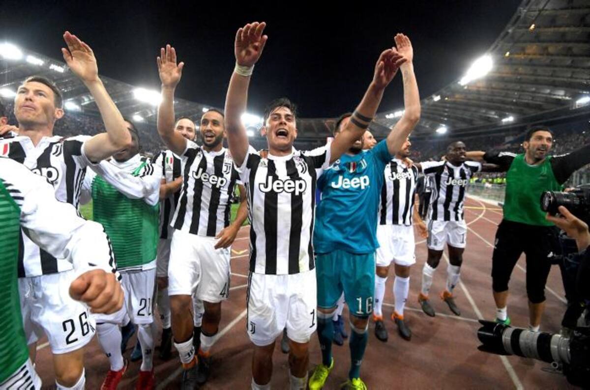 Juventus celebra el título. EFE