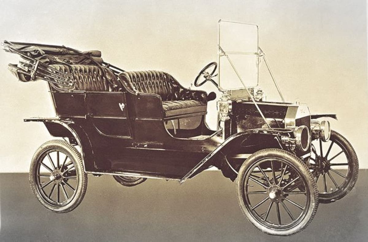 EL modelo T de 1908, fue exitoso en todas sus variantes de carrocerías.
