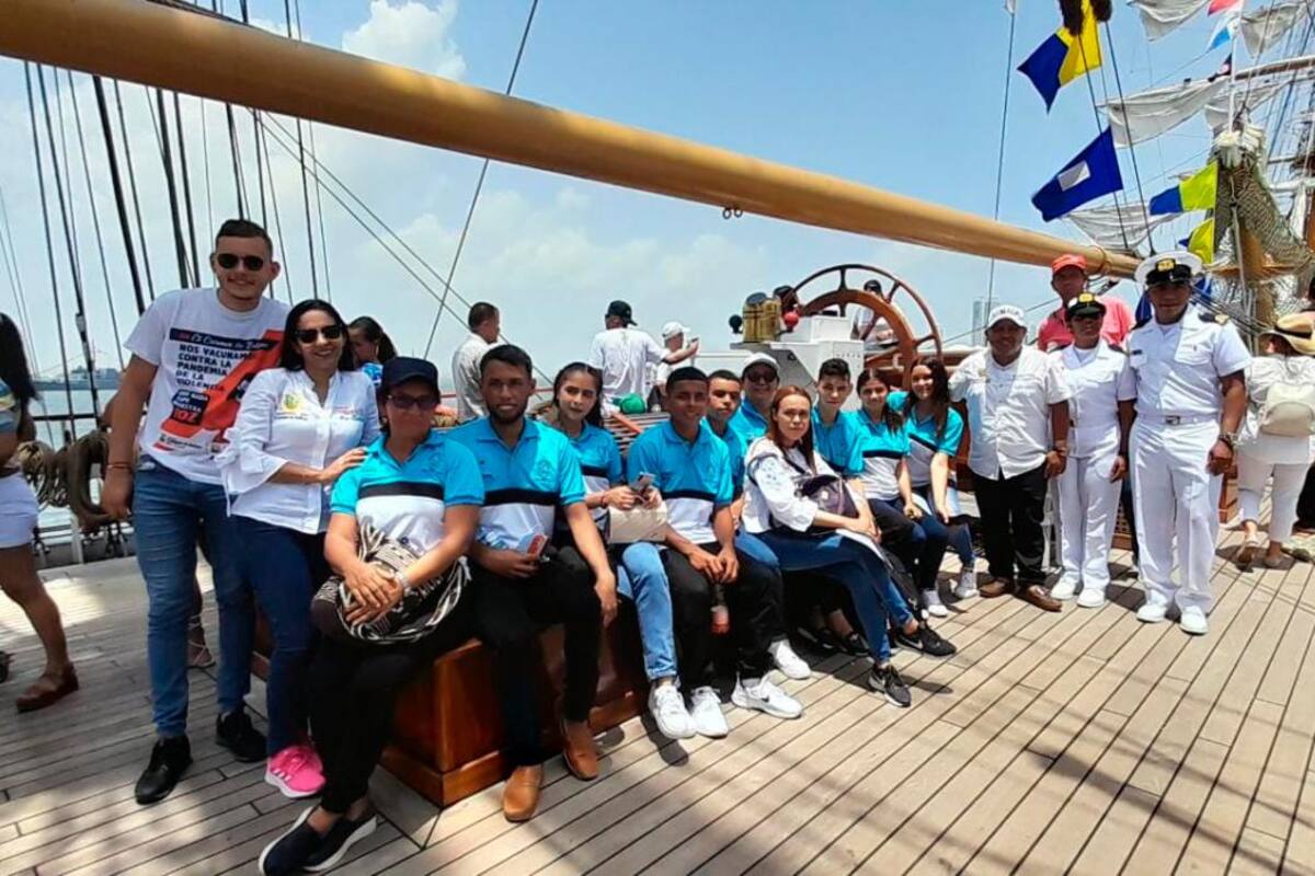 Niños de los Montes de María conocieron el mar y los veleros del Sail