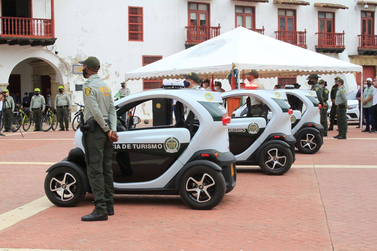 ¡Atención! Llegarán 100 nuevos policías de turismo a Cartagena