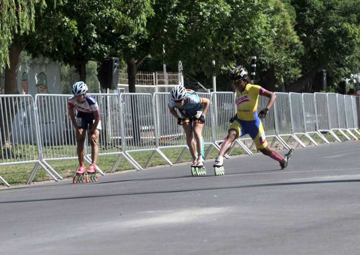 La bolivarense Luz Karime Garzón ganó el oro para Colombia en la maratón juvenil. CORTESÍA LUIS RAMÍREZ FEDEPATIN