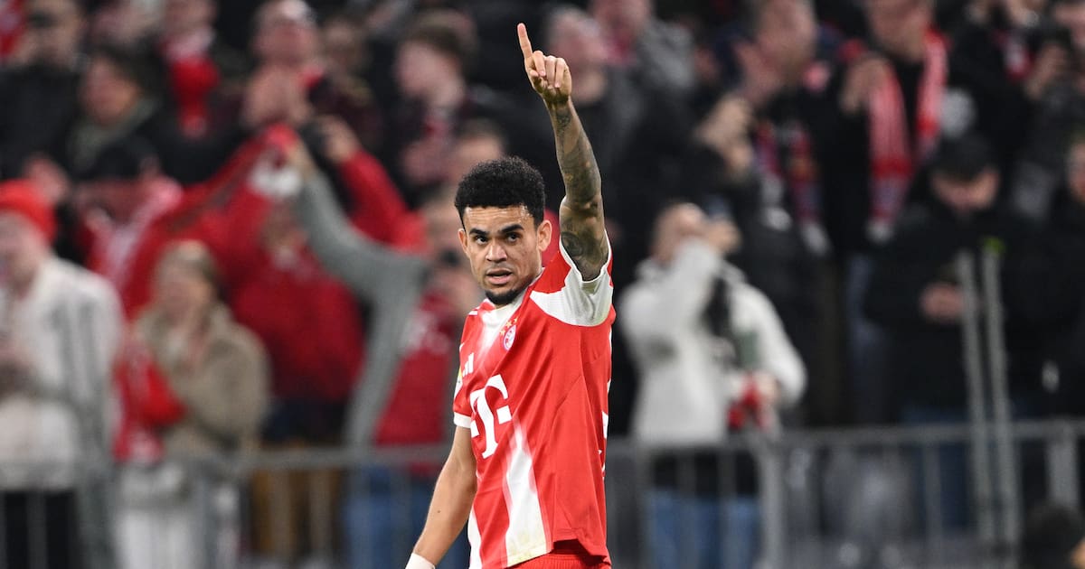 Luis Díaz, standout: great goal and assist in Bayern Munich's victory