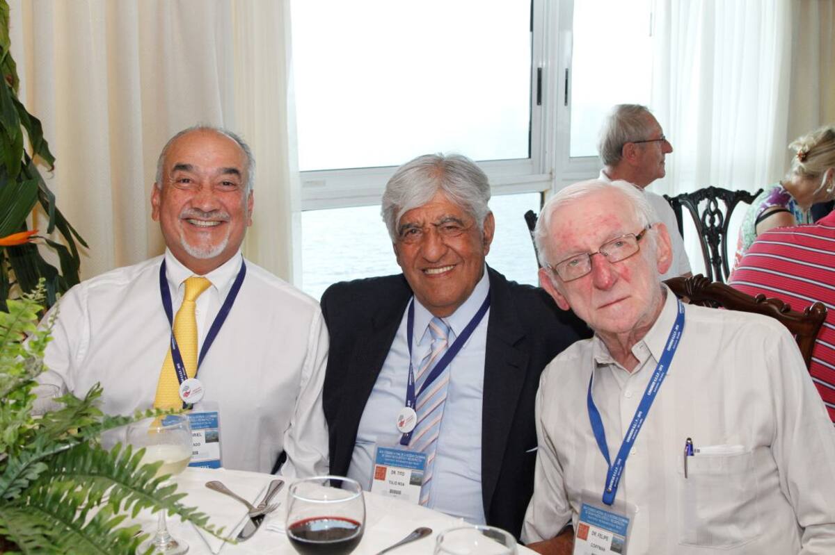 Gabriel Alvarado, Tito Tulio Roa y Felipe Coiffman.