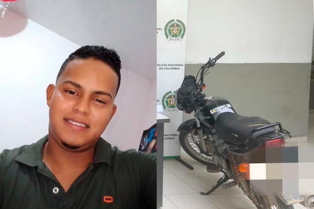 La ‘moto de la muerte’ que ha sido utilizada en sicariatos en Cartagena