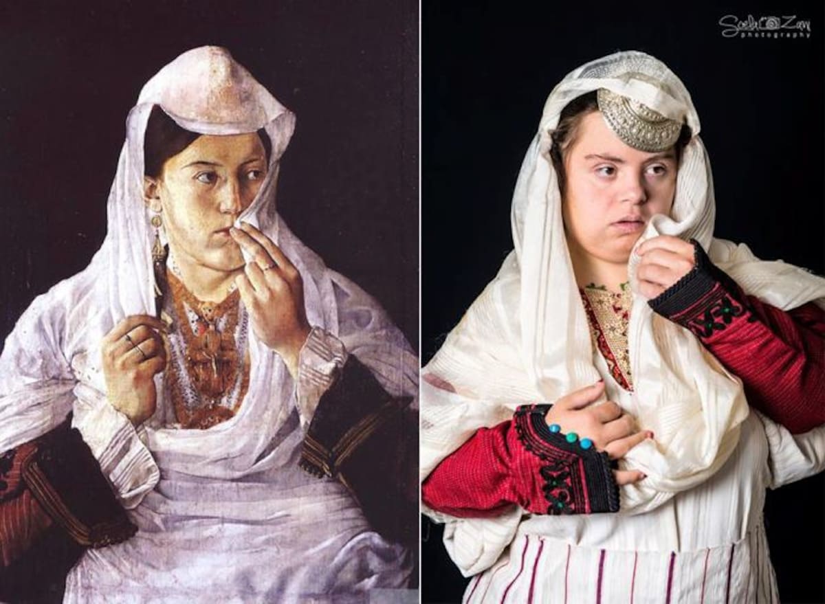 Obras de arte inspiradas en niños con síndrome de down Facebook Soela Zani