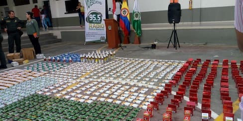 Incautan 150 mil unidades de medicamentos falsos en Montería