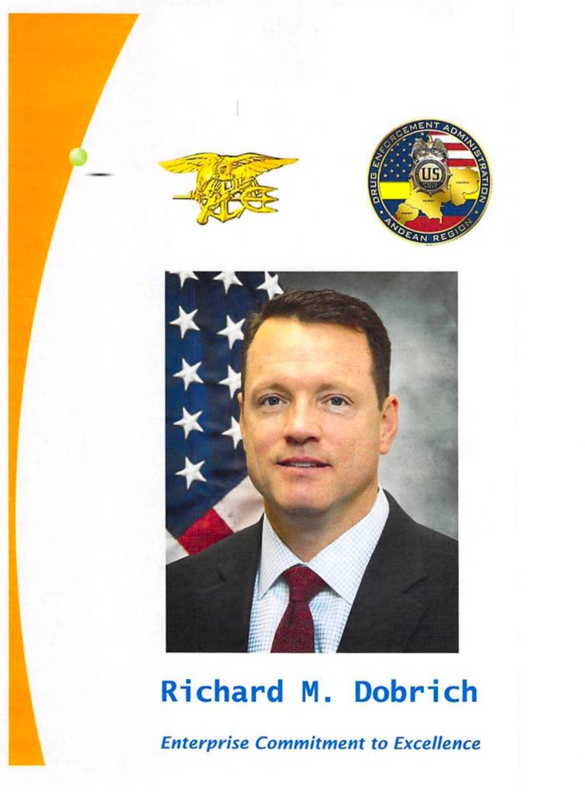Director de la DEA, Richard Dobrich. AP.