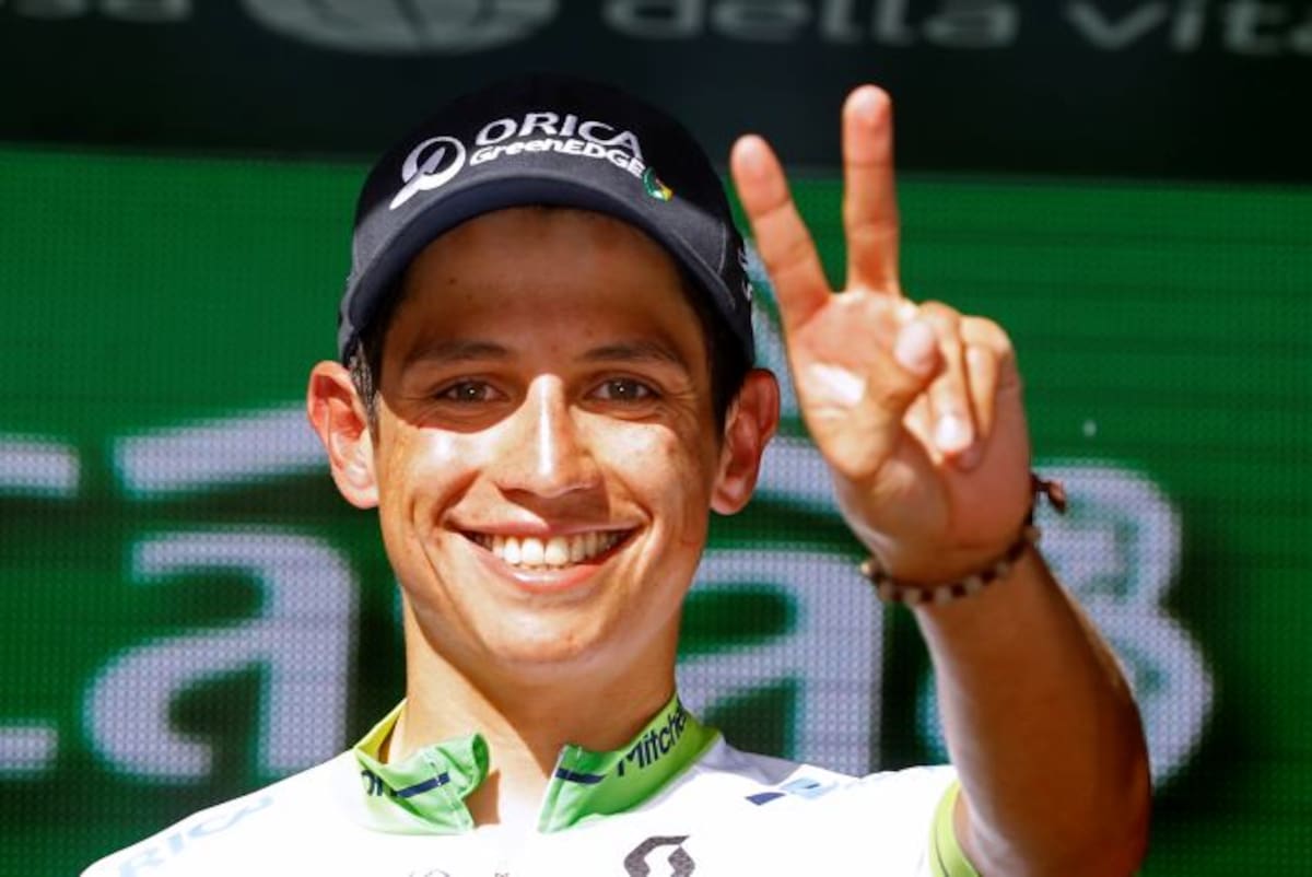 Esteban Chaves. AFP
