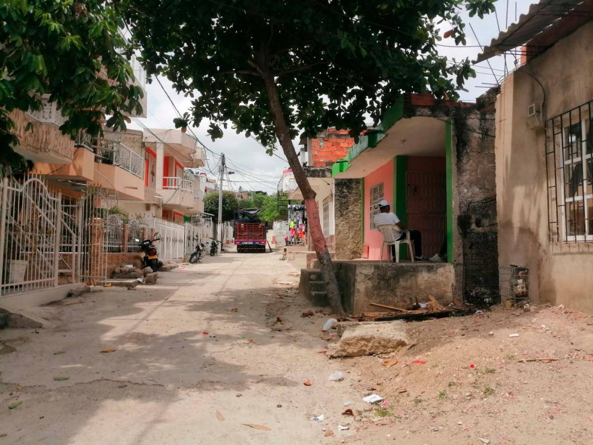En esta calle vivía la víctima. Queda a pocos metros del lugar donde ocurrieron los hechos.