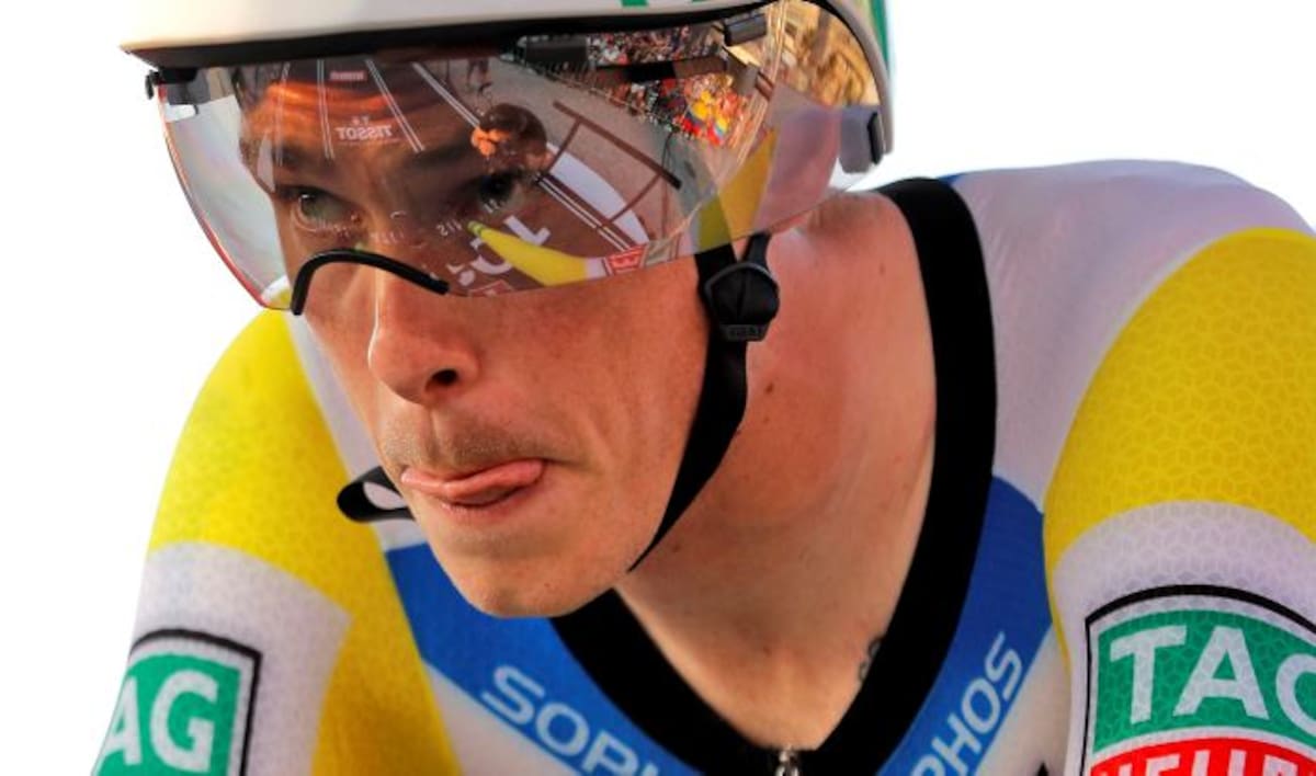 El autraliano Rohan Dennis superó a sus rivales en la crono individual. EFE