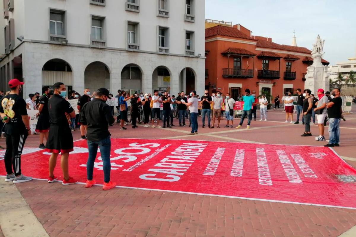 “Estamos en UCI”, comerciantes de Cartagena hacen nuevo llamado a la Alcaldía