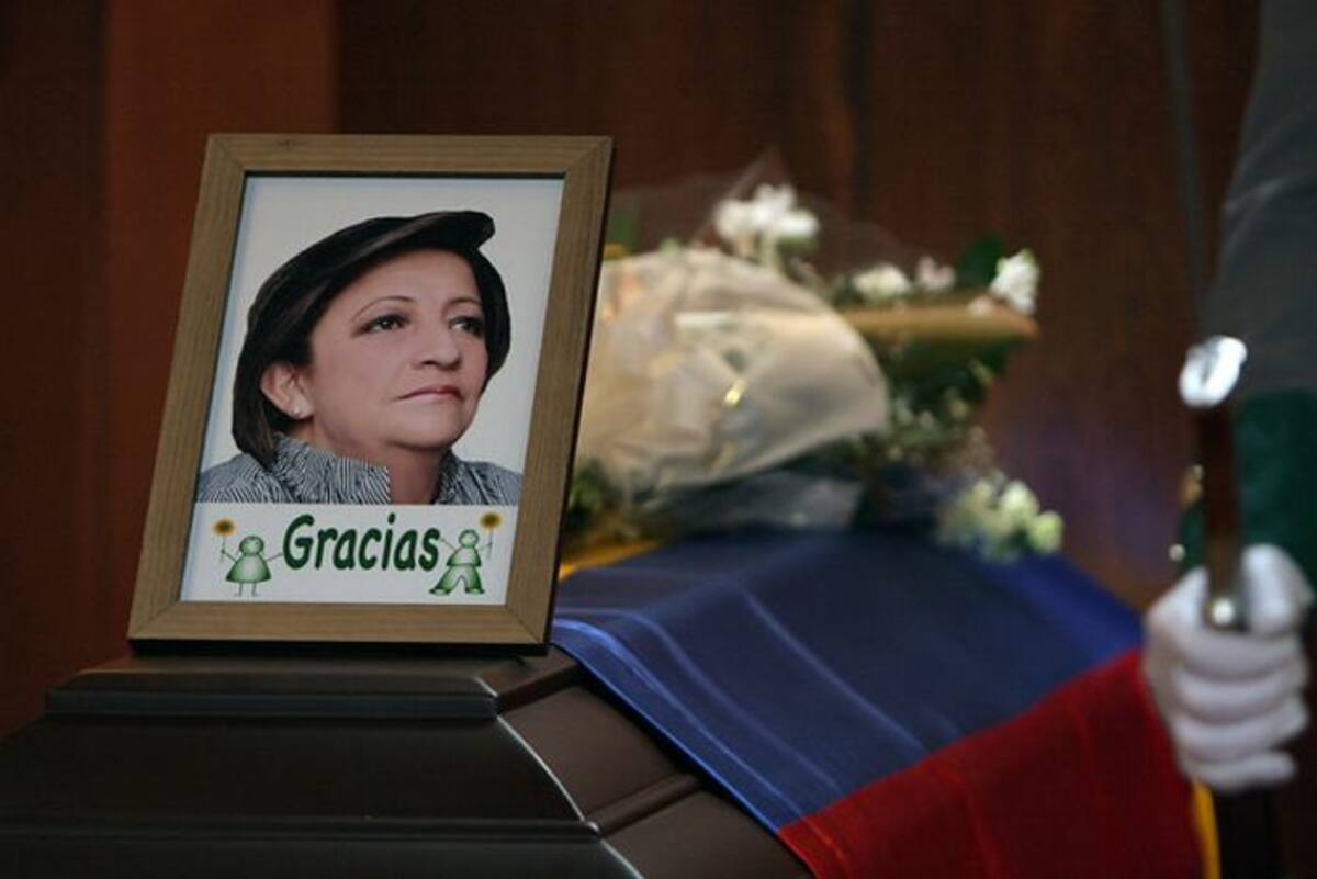 Velación de la senadora Gilma Jimenez. COLPRENSA