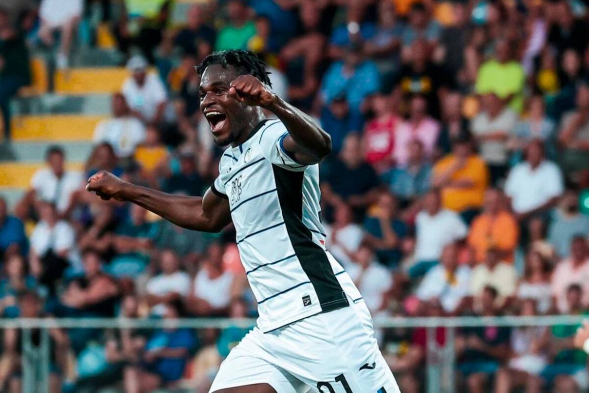 Video: Duván Zapata volvió al gol con Atalanta