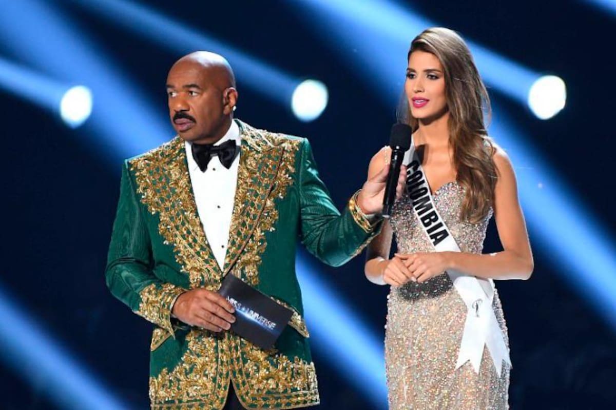 Gobierno colombiano enviaría carta a Miss Universo por mal chiste de Steve Harvey