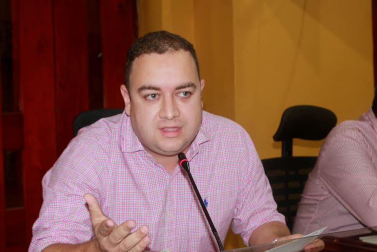 Édgar Mendoza, concejal. Archivo