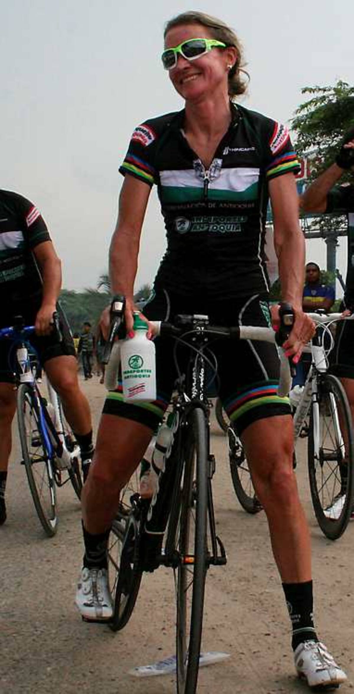 La ciclista colombiana María Luisa Calle. COLPRENSA