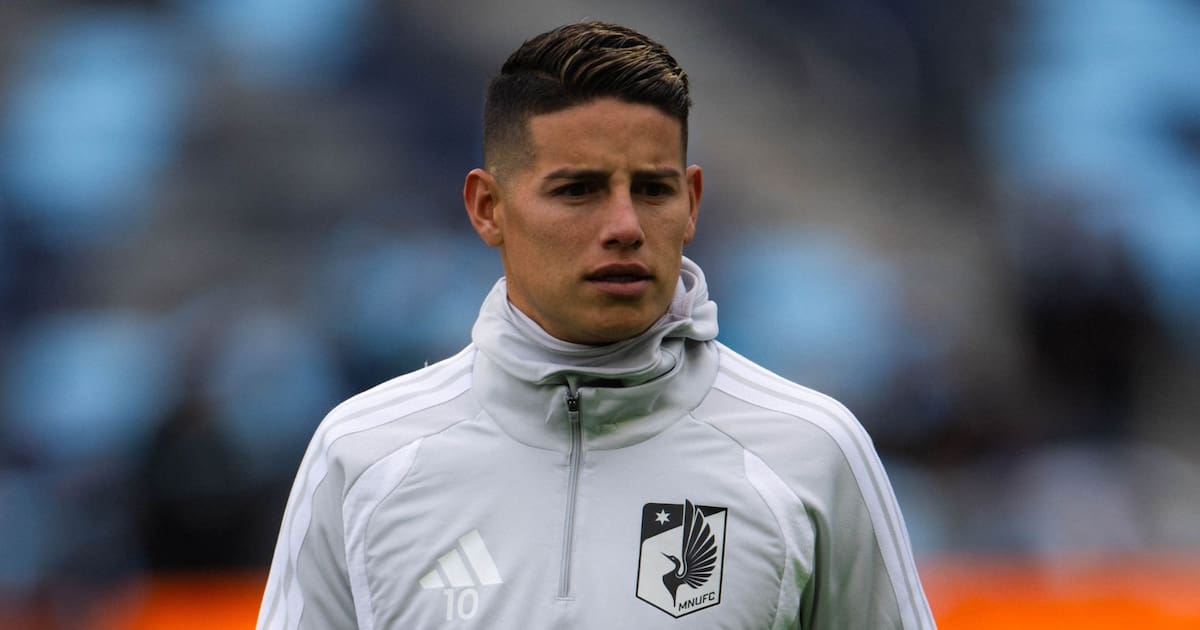 This was the reason James Rodriguez did not debut with Minnesota in MLS