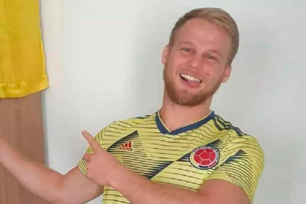 Influencer Dominic Wolf ya lanzó colección de camisetas alusivas a Colombia