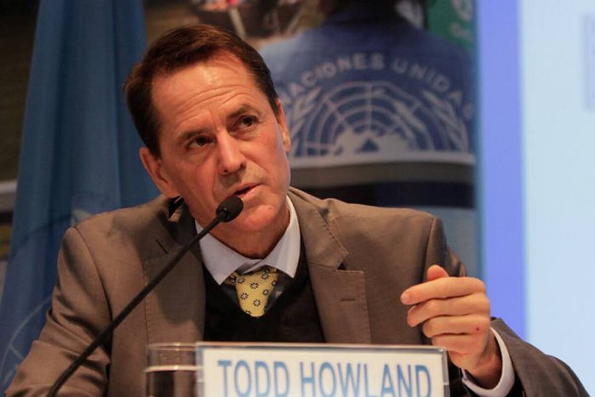Todd Howland, representante en Colombia del Alto Comisionado de las Naciones Unidas para los Derechos Humanos. //Colprensa.