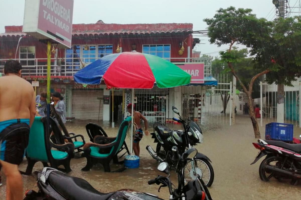 Cartagena bajo el agua: las emergencias que genera Iota en la ciudad