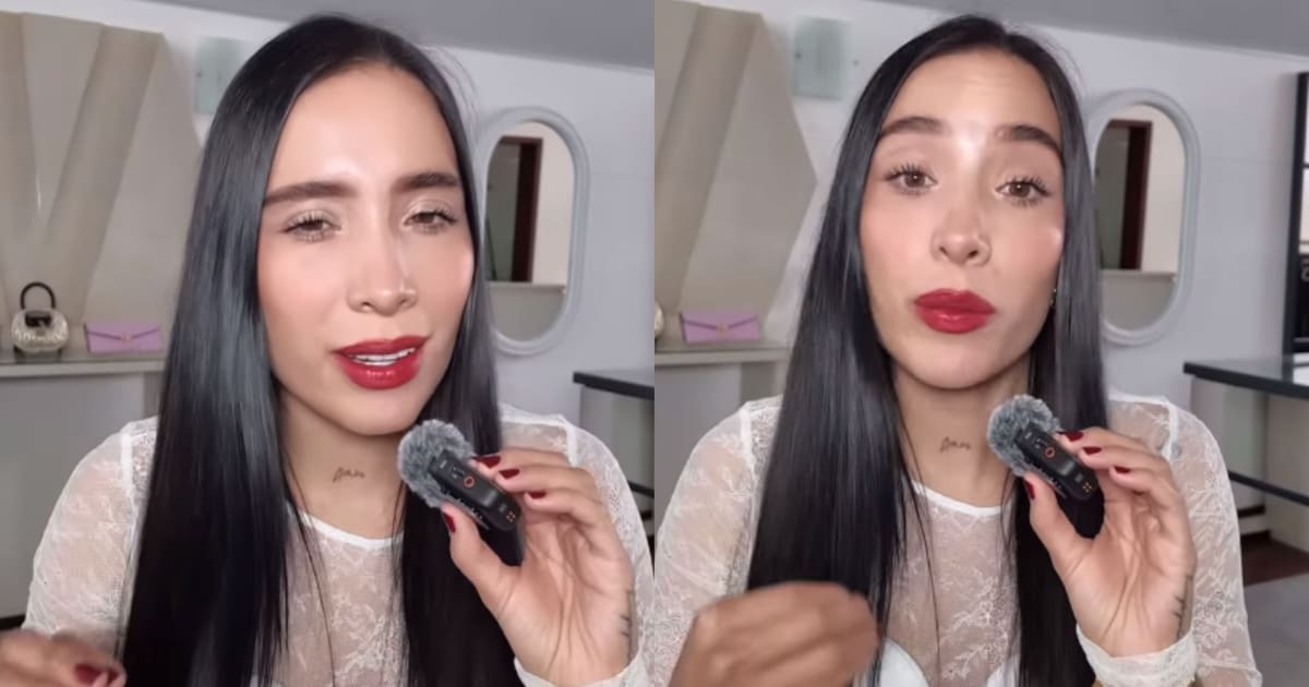 “Era momento”: Luisa Fernanda W se borró el tatuaje que tenía de Legarda