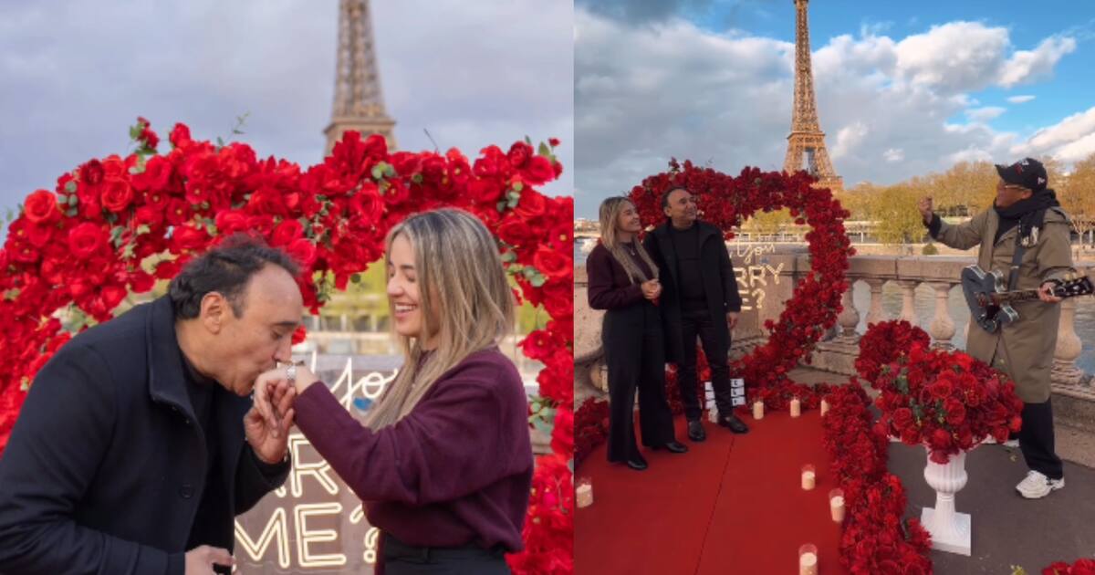 Vallenato Singer José Alfonso “Chiche” Maestre Proposed to His Girlfriend in Paris