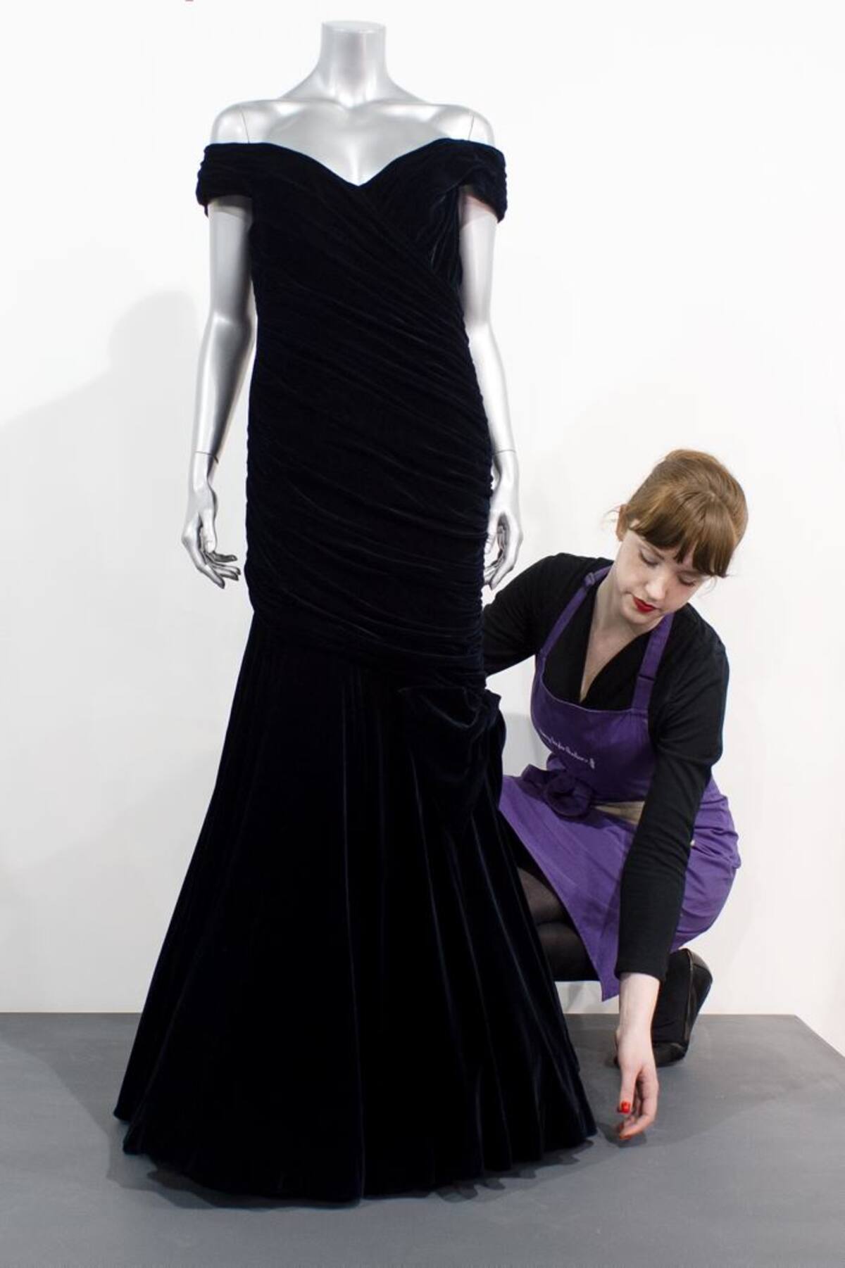 Subastados vestidos de Lady Diana AFP