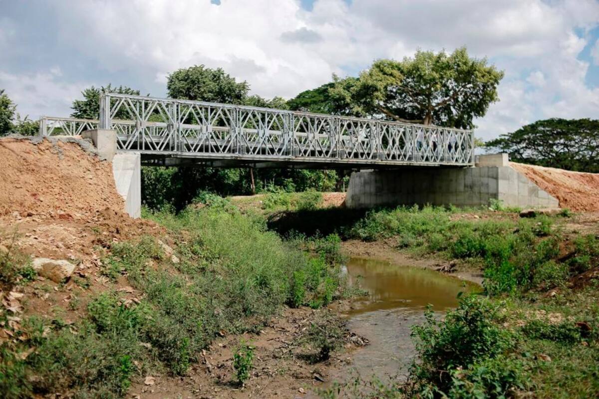 En el corregimiento de las Piedras tendrán sus puentes