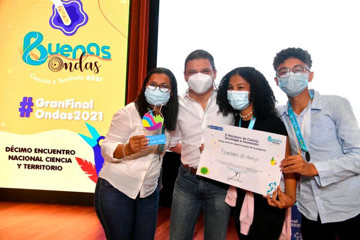 Colegio de Bolívar ganó el X Encuentro Nacional ‘Ciencia y Territorio’