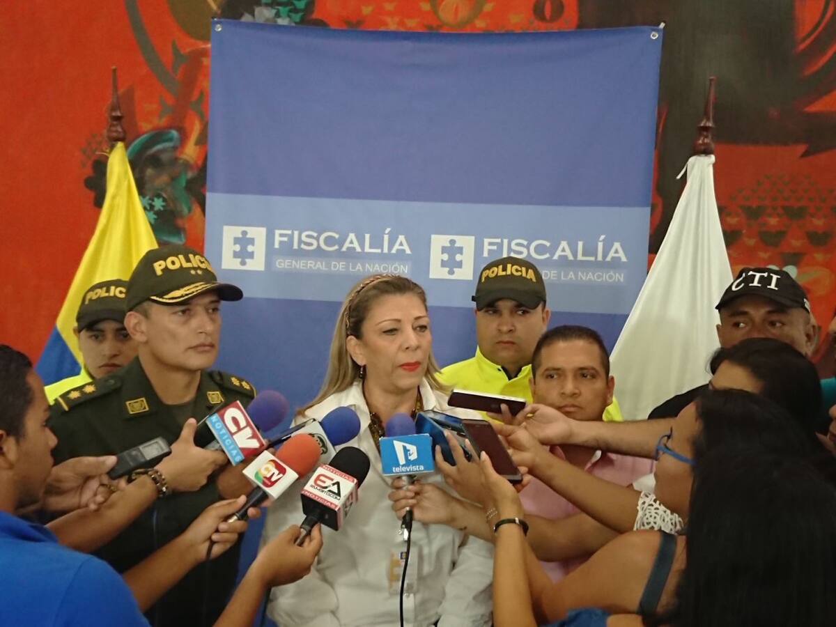 María Ángela Montoya, directora seccional de Fiscalía del Atlántico. CORTESÍA