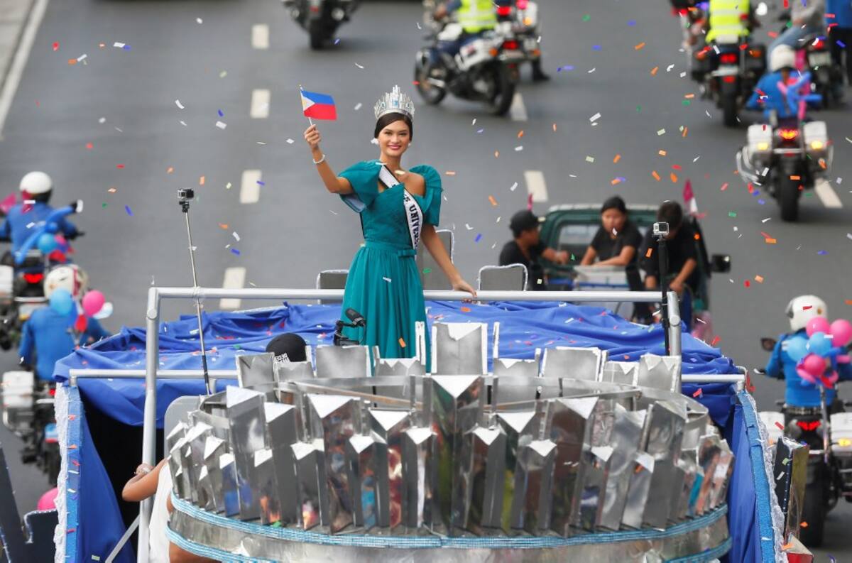 Pia Alonzo Wurtzbach, Miss Universo. AP Bullit Marquez
