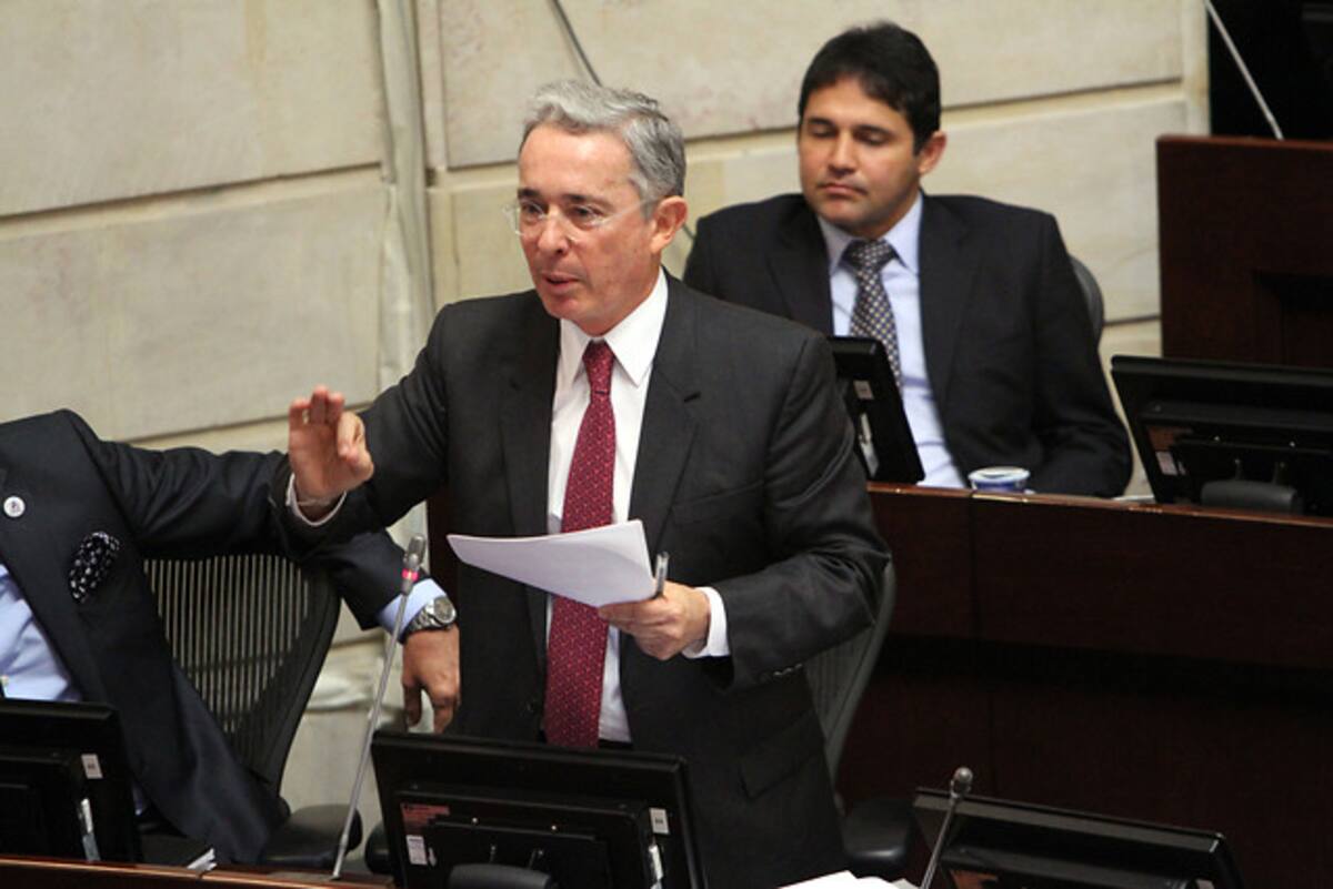Álvaro Uribe, expresidente de Colombia. COLPRENSA