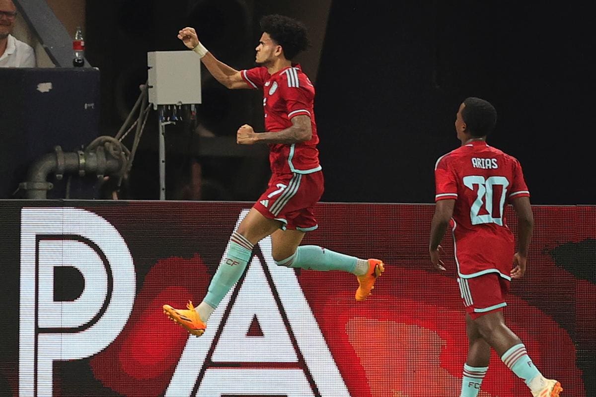 Video: así fue el golazo de Lucho Díaz a Alemania