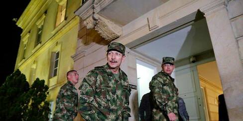 General Nicacio Martínez sale de la comandancia del Ejército Nacional