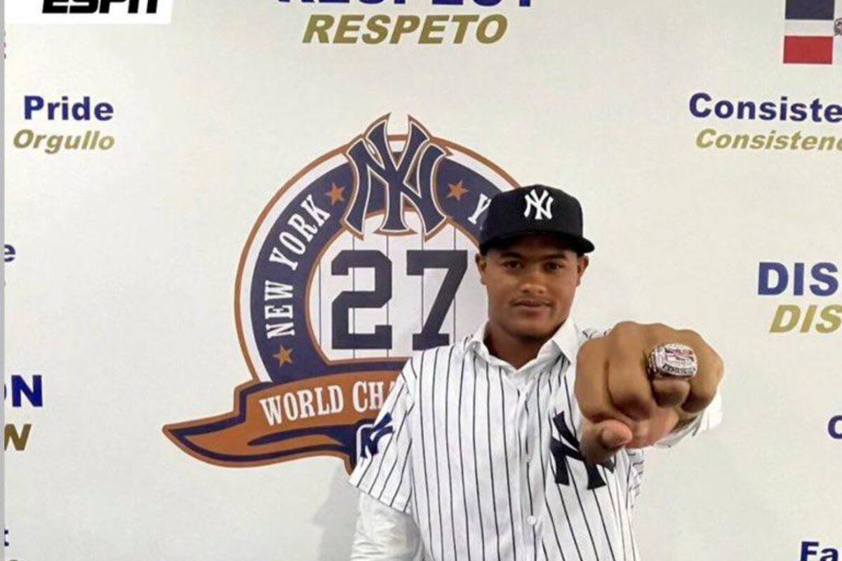 Francisco Vilorio, el prospecto de los Yankees que construirá una iglesia en su pueblo