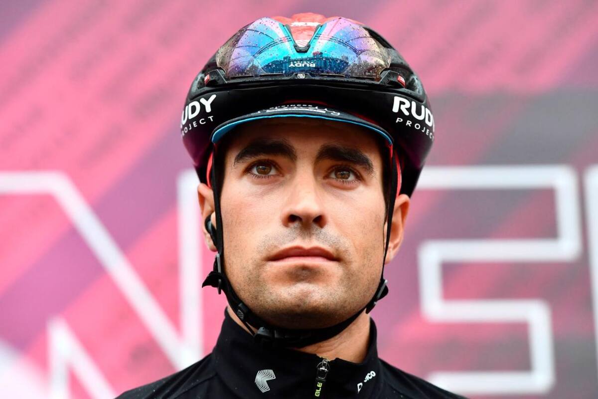 Una caída convierte a Mikel Landa en la primera gran baja del Giro