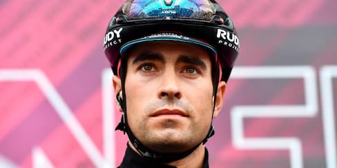 Una caída convierte a Mikel Landa en la primera gran baja del Giro
