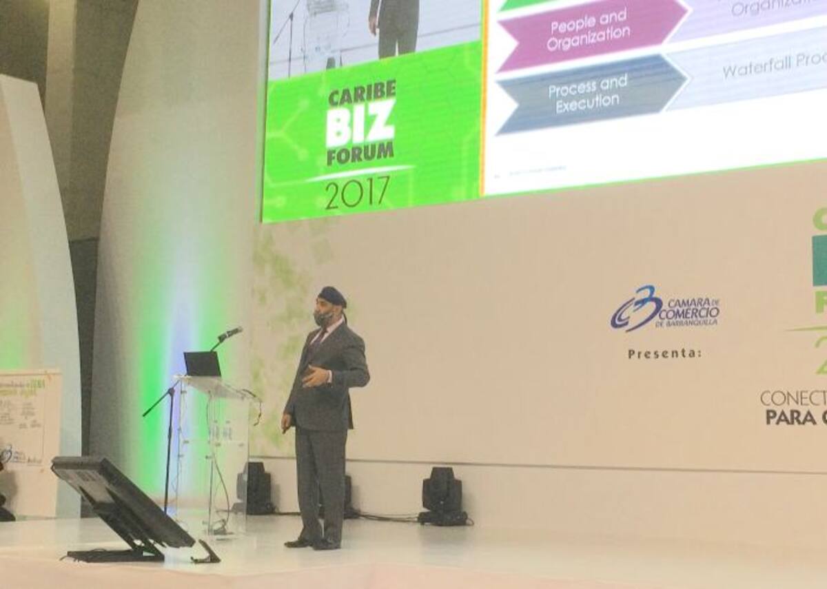El consultor y orador en marketing, Mohanbir Sawhney. EL UNIVERSAL