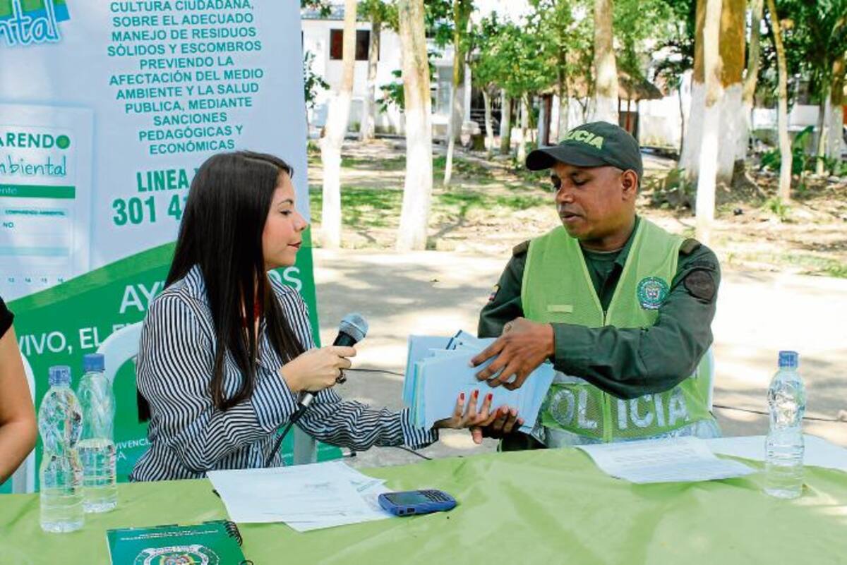 El lanzamiento del Comparendo Ambiental se cumplió en el parque Ecológico de Las Margaritas y estuvo a cargo de la Secretaría del Interior Municipal. CORTESÍA/