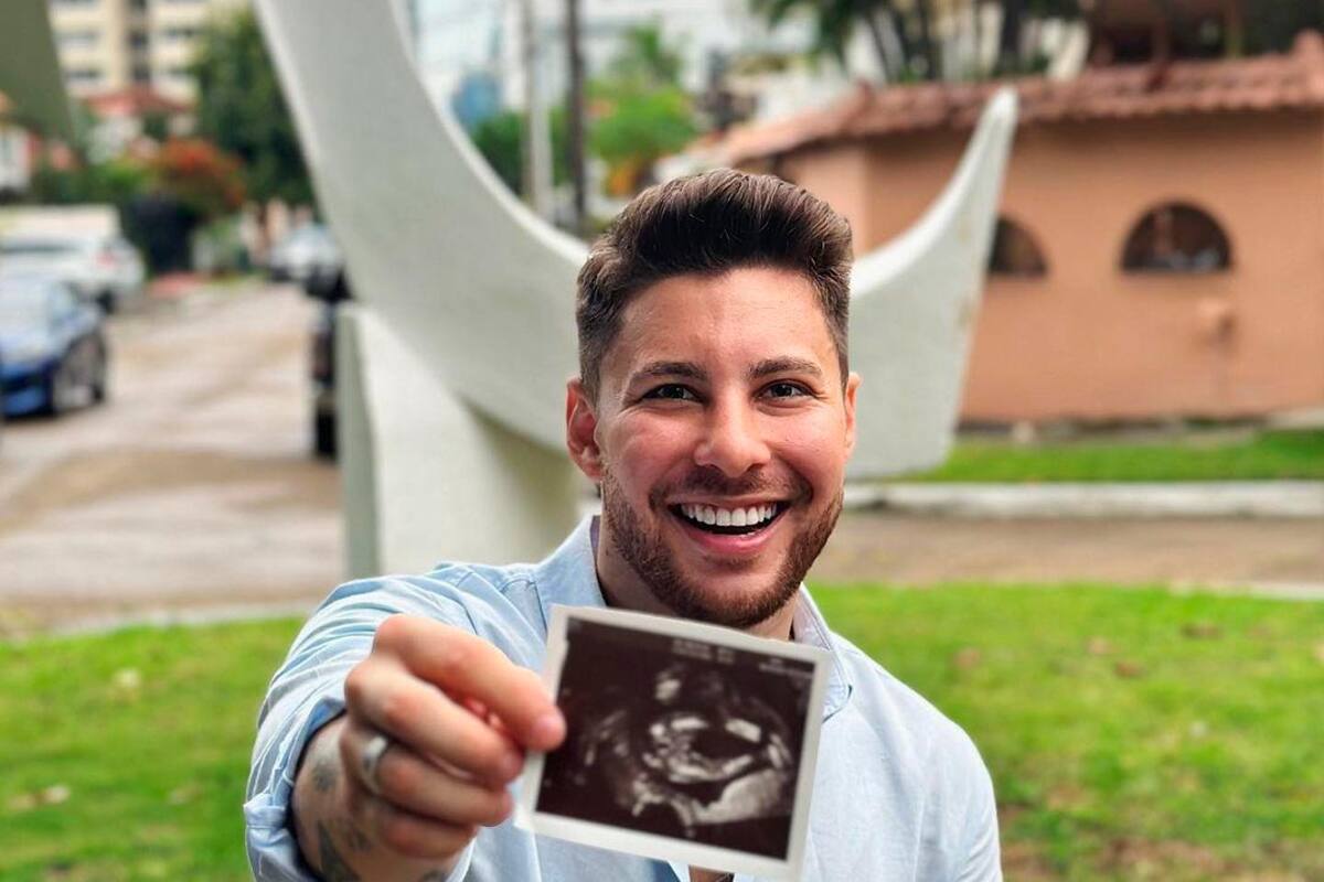 ¿Será papá? Foto de Miguel Melfi con una ecografía despertó sospechas
