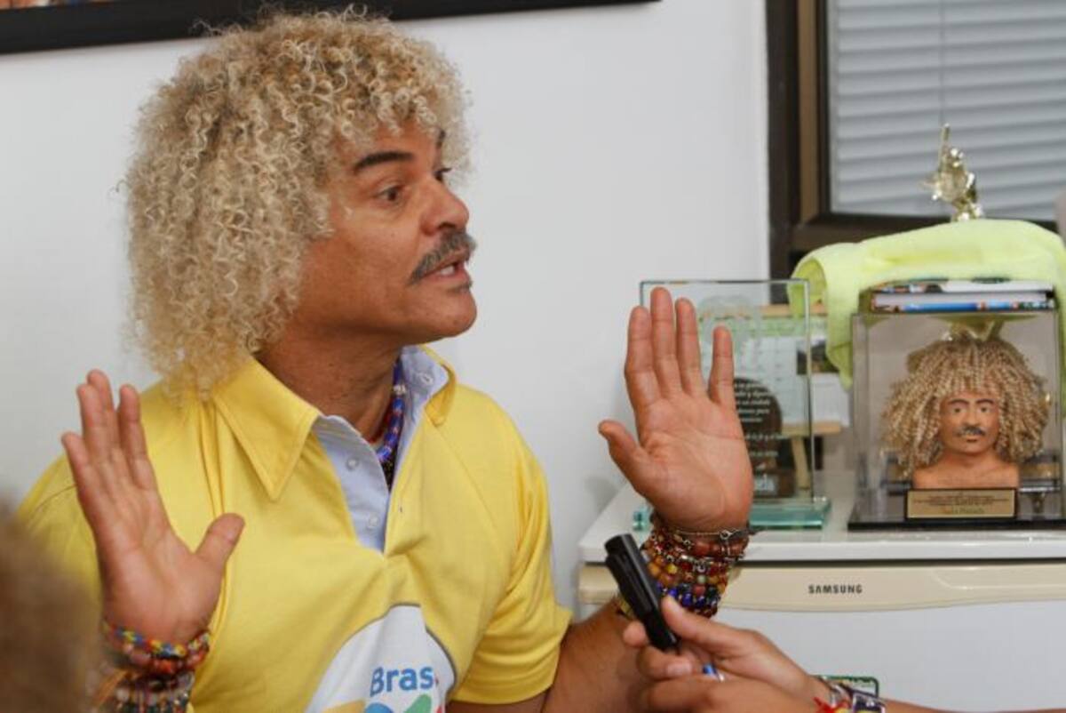 Carlos 'El Pibe' Valderrama. Julio Castaño - El Universal