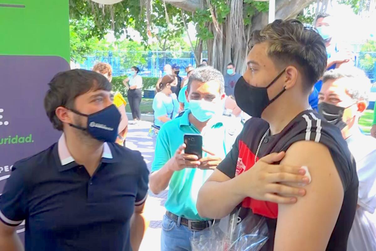 En Barranquilla se aplicó la dosis dos millones contra el COVID-19