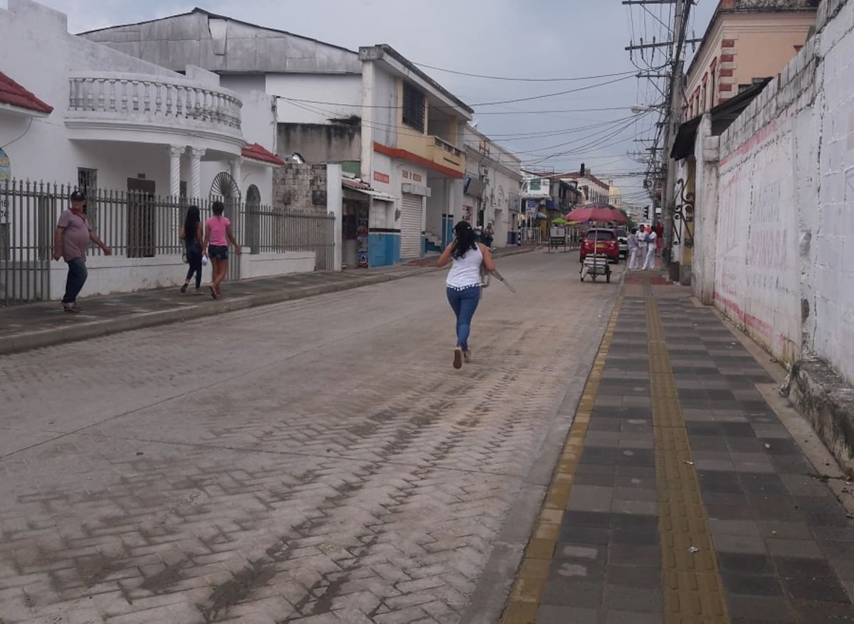 Calle 20, en la ciudad de Sincelejo. El Universal