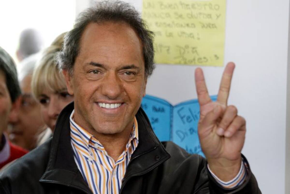 Daniel Scioli. AP Jorge Saenz