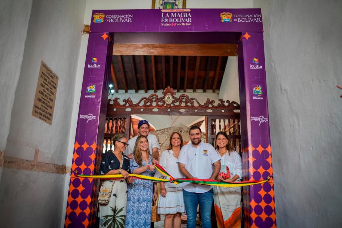 Así se vive la inauguración de la Feria ‘Saber y Tradición’ en Mompox