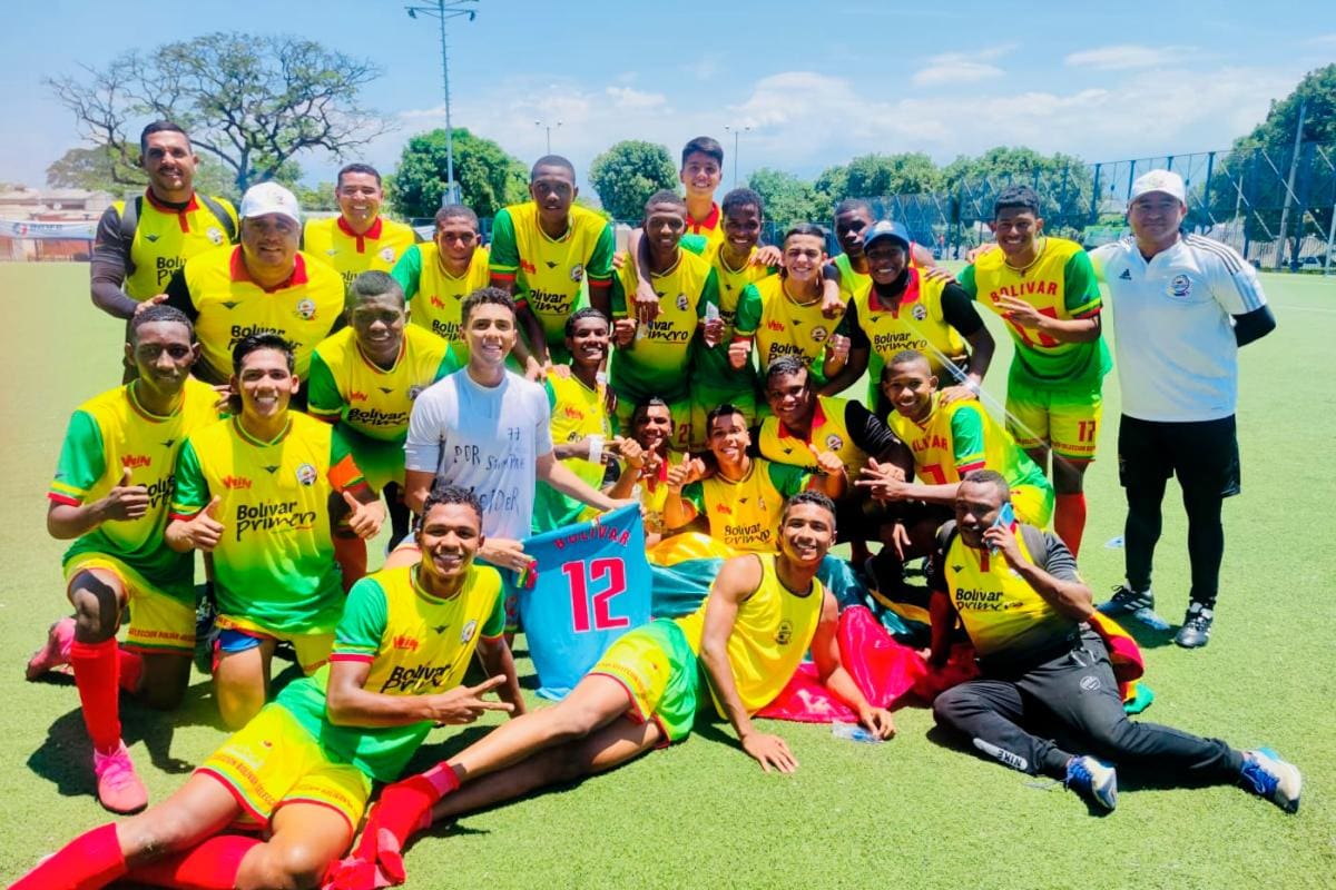 ¡Felicitaciones!: Fútbol de Bolívar clasificó a los Juegos Nacionales 2023